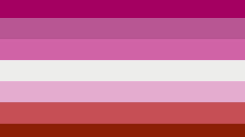 What Lesbian Pride Flag Is Used The Most