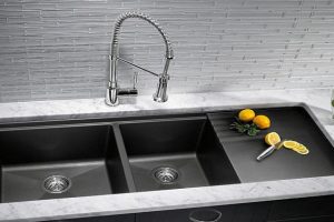 Double-Bowl Kitchen Sink